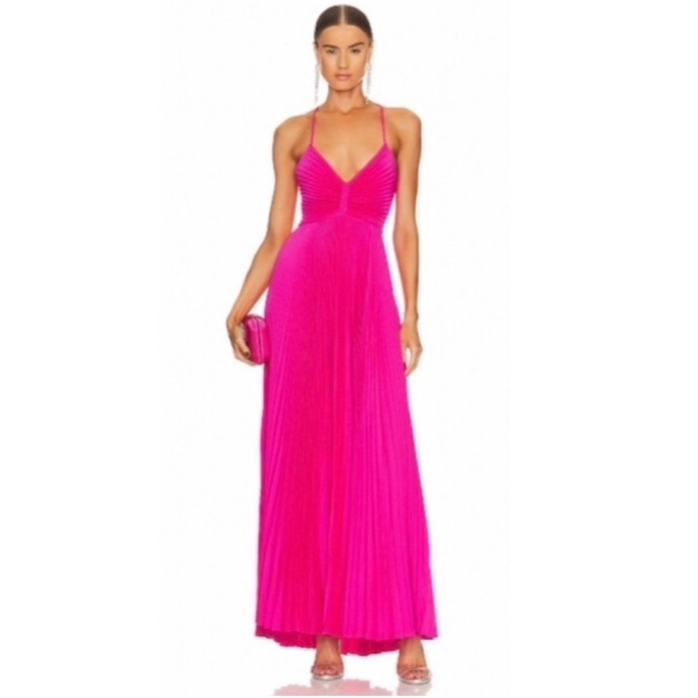 ALC Aries Dress in Hot Pink.